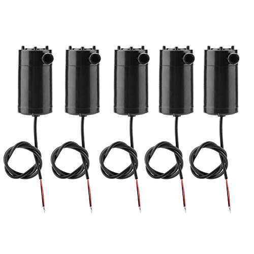 Keenso Mini waterpomp, 5-delen/set Micro DC pomp 3 V -5 V duik voor aquarium fontein aquarium