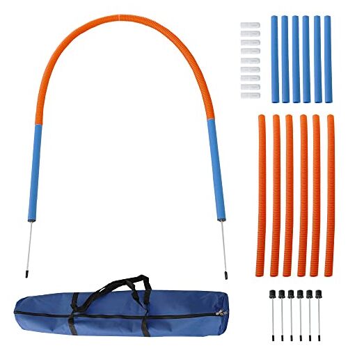 Lemodo Hoopers Set met 4 bogen, behendigheidsset, hondensport, hondentraining