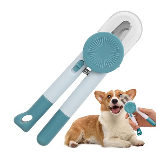 Jomewory Nagelknipper voor honden, nagelknippers voor huisdieren Kitten nagelknipper Cat Claw Trimmer voor nagelbloedlijn om overmatig knippen te voorkomen   Led Light Pet Nail Grooming Clippers,