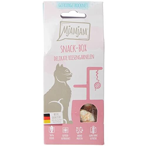 MjAMjAM Snackbox heerlijke gamba's 25 g,natuur