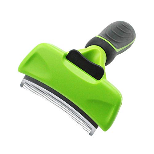 ZNYLX Katborstel Hondenkammen Pet Hair Remover Kammen Kat Grooming Borstel Deshedding Tool Kam Rand Trimmen Hond Kat Hark Verwijderen Borstel S