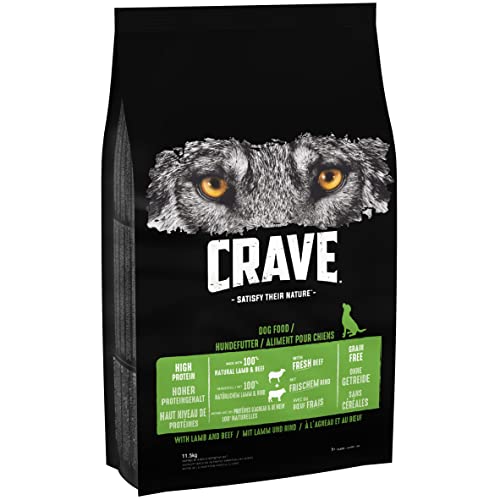 CRAVE Dog Droog Lam & Rundvlees 11500G