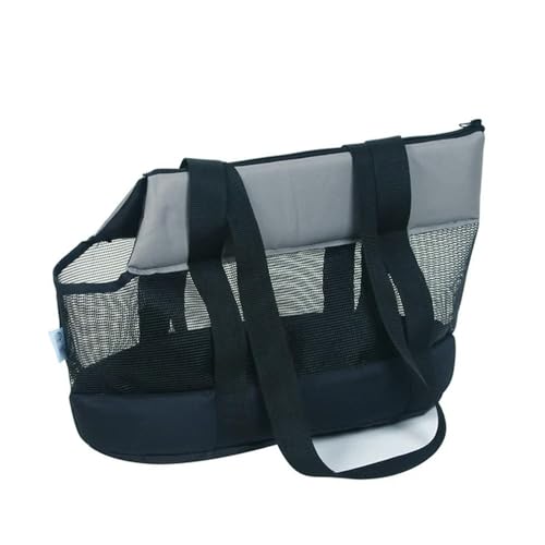 MdybF Cat Carrier Breathable Small Pet Carrier Summer Pet Dog Carrier Portable Pet Carrier Shoulder Bag Carrier Bags For Small Dogs-black-s