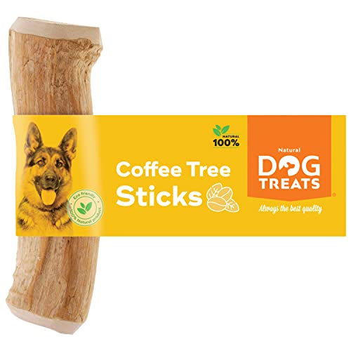 Natural Dog Treats Koffiehout hondenkauwen Koffiestokken voor honden kauwen voor honden en puppy's langdurige hondenkauwen tandverzorging en kauwen spiertraining M 1U