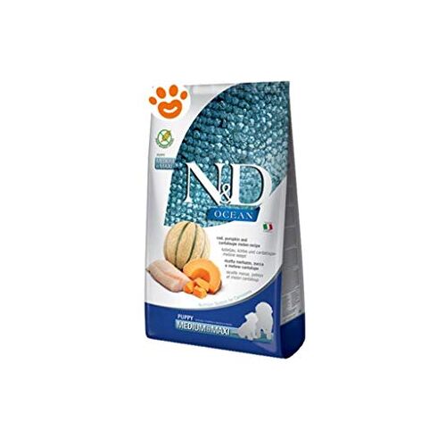 DynamicSales (India) N&D OCEAN DOG COD, PUMPKIN AND CANTALOUPE MELON PUPPY MEDIUM & MAXI 12 KG