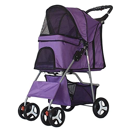 TOYOCC Huisdier Wandelwagen Hond Buggy Honden?? Wandelwagen Wandelwagen voor Honden Klassieke Huisdier Wandelwagen Model All Terrain Hond Wandelwagen Kat Buggy