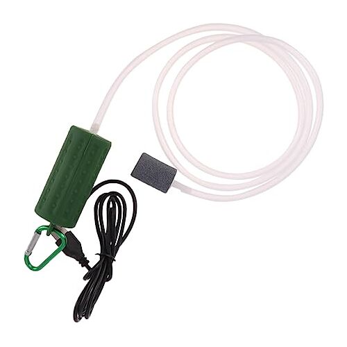 DOITOOL Aquarium Aquarium Vijverpomp Oplaadbare Waterpomp Aquariumaccessoires Voor Aquarium Aquarium Zuurstofpomp Voor Aquarium Luchtpomp Voor Usb Mini Buitenshuis Fontein Pomp