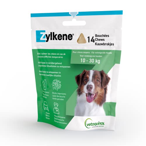 Vetoquinol Zylkene 225Mg 14 Kauwtjes Voor Honden En Katten, 1er Pack (1 X 0,04 Kilogram) 14 stuks (1er pack)