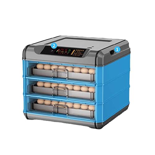 BQWJJCP Volledig Eggs Hatcher Automatic 448Eggs, Chicken Incubators Temperature Control & Automatic Egg Turner, Egg Incubator for Hatching Chickens Egg Bird Duck Quail (A 448 Eggs)