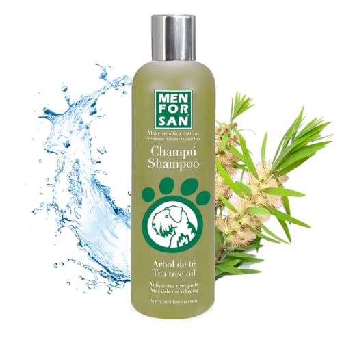 MENFORSAN Hondenshampoo met tea tree, Anti-jeukshampoo, Verzacht de huid