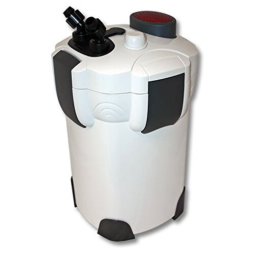 SunSun HW-302 Aquarium buitenfilter 18 W 1000 L/h 3-traps kamerfilter met filtermateriaal