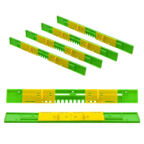 Wyerewel 6 Pack Bijenkorf Ingang Reducer Bijenkorf Reizen Gate 12.5Inch Plastic Bijenkorf Schuifbare Muis Guards