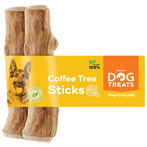 Natural Dog Treats Natuurlijke kauwbot gemaakt van koffiehout voor honden en puppy's Kauwhout voor honden Kauwstaaf kauwhout voor honden Kauwspeelgoed voor honden van koffiehout -