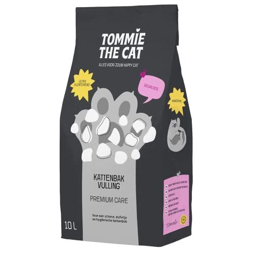 Tommie the Cat 20L premium kattenbakvulling geurloos ultra klontvormend & stofvrij