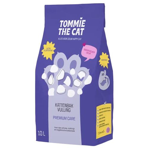 Tommie the Cat 20L premium kattenbakvulling babypoeder geur ultra klontvormend & stofvrij