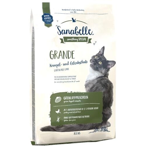 Sanabelle Grande   Droogvoer voor volwassen katten (speciaal geschikt voor grote rassen)   1 x 10 kg