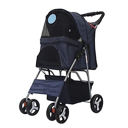 TOYOCC Huisdier Wandelwagen Hond Buggy Honden?? Wandelwagen Wandelwagen voor Honden Klassieke Huisdier Wandelwagen Model All Terrain Hond Wandelwagen Kat Buggy