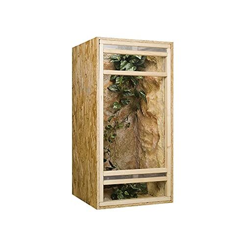 Holzkonzept OSB Hochterrarium, houten terrarium 60 x 60 x 120 cm met ventilatie aan de voorkant