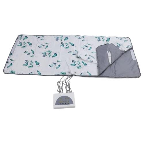 Zerodis Saunadeken voor Ontgifting, Draagbare Ver-infraroodsaunawet Stomen Verwarming Body Spa-deken voor Thuisontgifting Kalmeer Uw Lichaam en Geest Normaal 6 Ft X 2,6 Ft