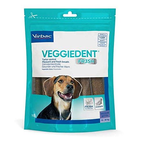Virbac Veggie Dent CET Kauwt Voor Honden (Maat: Medium 10-30kg)