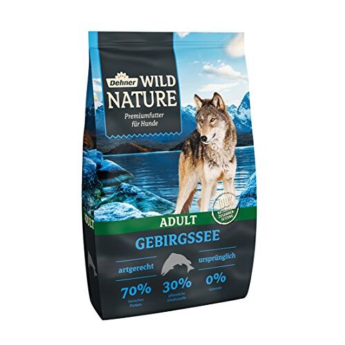 Dehner Wild Nature hondendroog voer voor volwassenen, gebergte, 4 kg