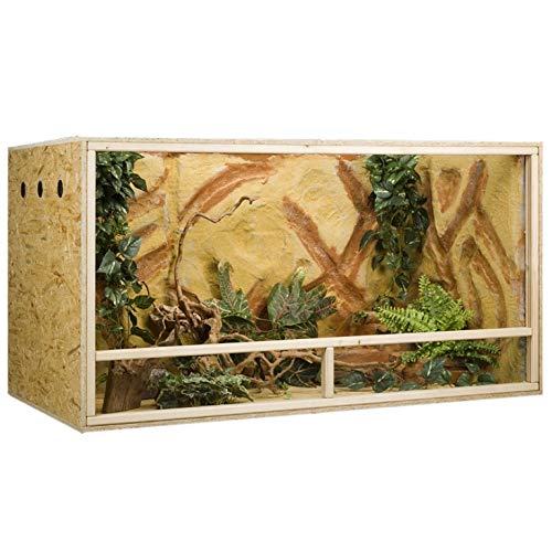 Holzkonzept OSB terrarium, houten terrarium 150 x 80 x 80 cm met zijventilatie