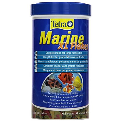 Tetra Marine XL Flakes volwaardig hoofdvoer voor grote zeewatervissen, 500 ml blik