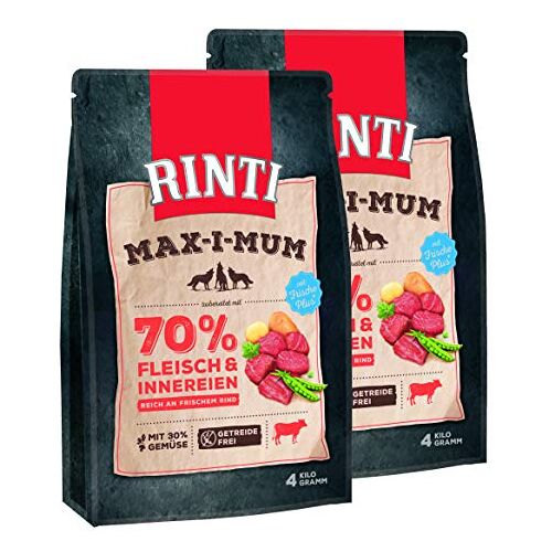 Rinti MAX-I-MUM rundvlees (2 x 4 kg)