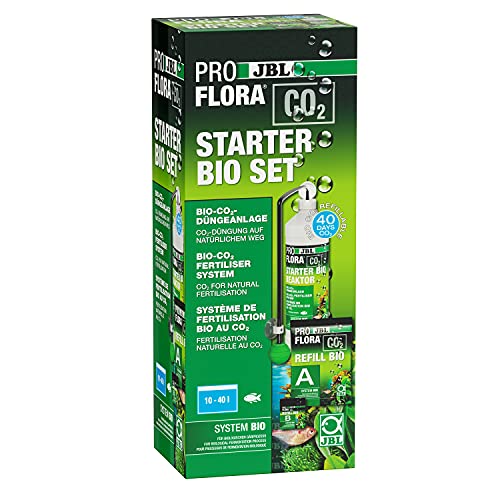 JBL PROFLORA CO2 STARTER BIO SET Bio-CO2 bemestingsinstallatie voor zoetwateraquaria van 10-40 l, met vele accessoires