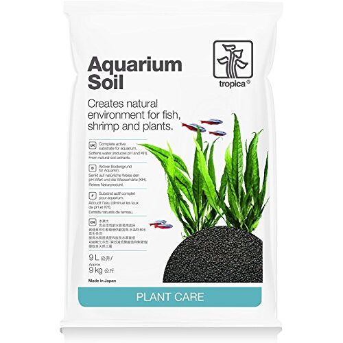 Tropica Plant Groei Aquarium Gezondheid Bodem Substraat, 9 Liter