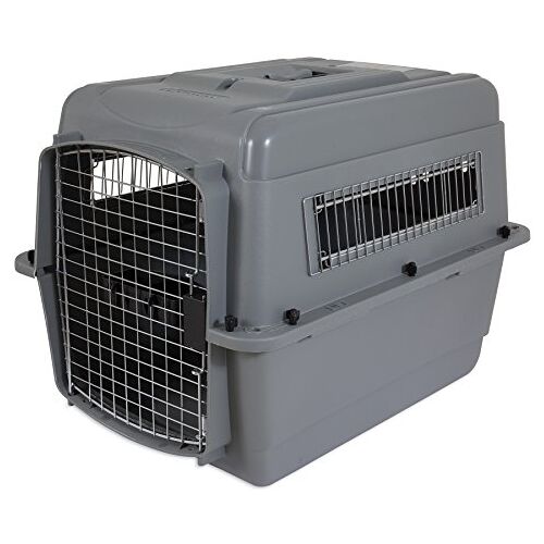 Petmate 00200 Transportin Sky Kennel 28 x 71,12 L x 52,07 B x 54,61 H cm, grijs