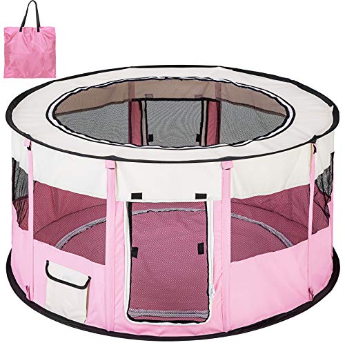 tectake 402437 Puppyren Carola pink