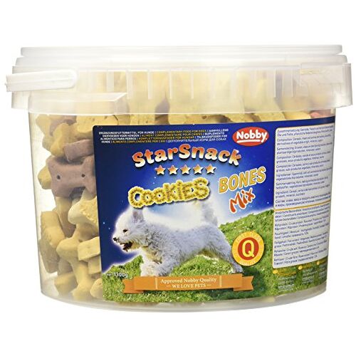 Nobby STARSNACK Koekjes "Bones Mix" emmer 1,3 kg