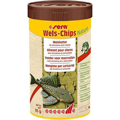 sera meervalchips Nature 250 ml