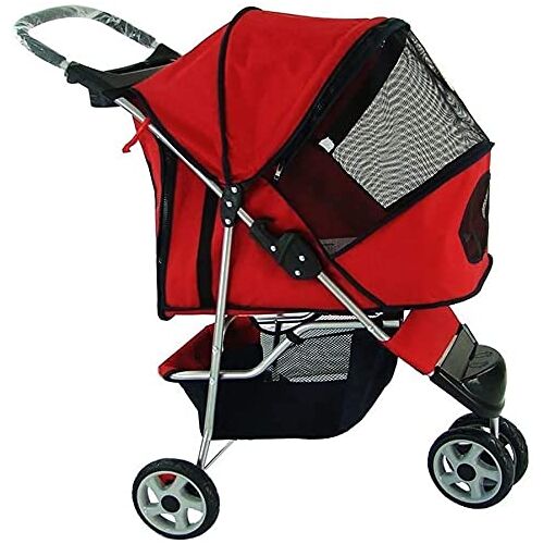 RsFiL Wandelwagen Hond Wandelwagen Carrier Wandelwagen Hond Wandelwagens Voor Medium Honden/Katten Luxe Hond Kinderwagen Wandelwagen Wandelwagen