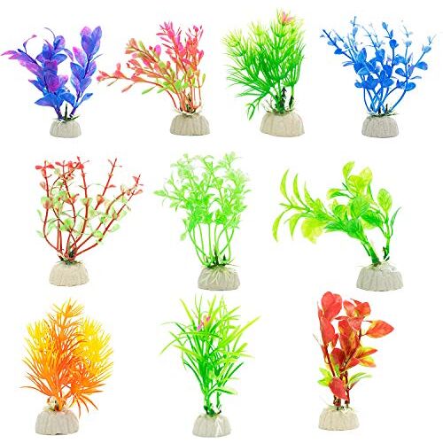 DIGIFLEX kunststof decoratieve aquarium planten, Mixed Plants