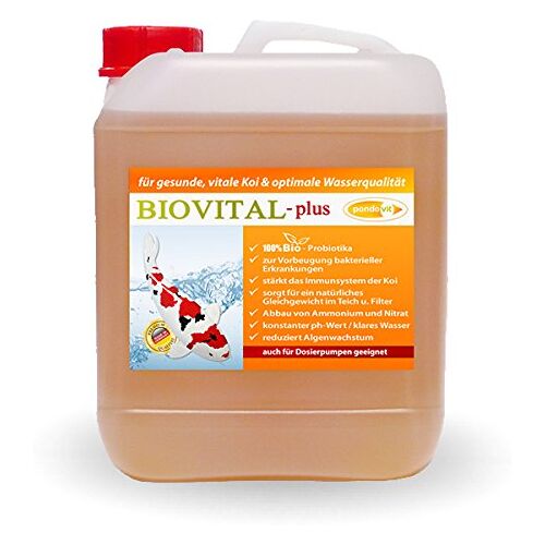 pondovit Biovital-plus 2500 ml melkzuurbacteriën, probiotische filterbacteriën, koi, vijver,