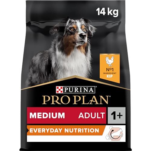 Pro Plan Hond Medium Adult Hondenvoer, Hondenbrokken met Kip, 14kg