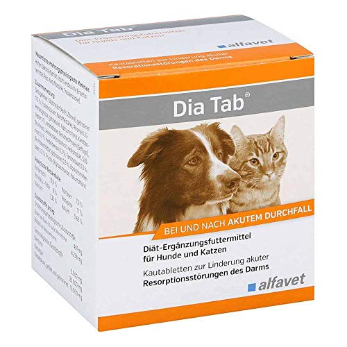 DIA TAB Kauwtabletten voor honden/katten 6X5.5 g