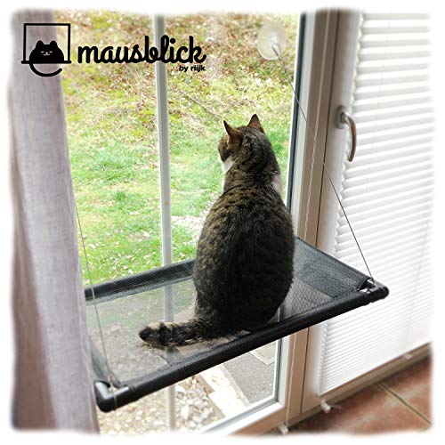 riijk Kattenhangmat Venster   Tot 23 kg   Raam Hangmat Kat   Kattenbed voor Grote Katten   Sterke Kattenhangmat met Zuignappen