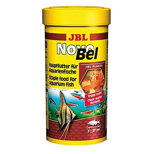 JBL NovoBel 30130 Compleet voer voor alle aquariumvissen, vlokken 250 ml