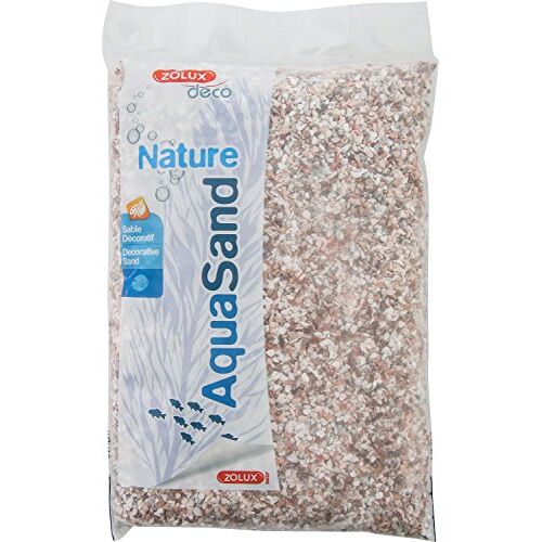 Zolux Grind voor aquaria, 1,6 tot 3 mm, 0,8 kg, roze