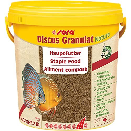 sera Discus granulaat Nature 10 l (4,2 kg) hoofdvoer voor alle discusvissen, voer voor discus