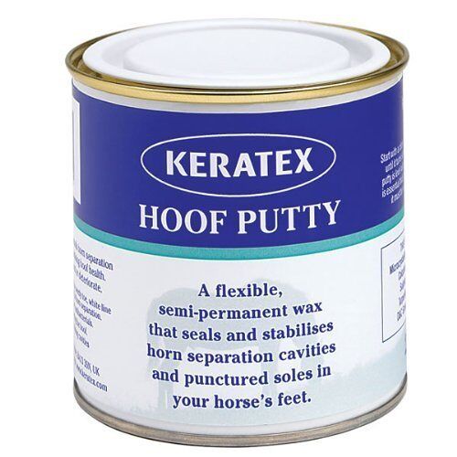Toggi Keratex Hoof Putty Gebruik om uw paarden lekke banden, zool holtes of abces te pluggen 200g pot