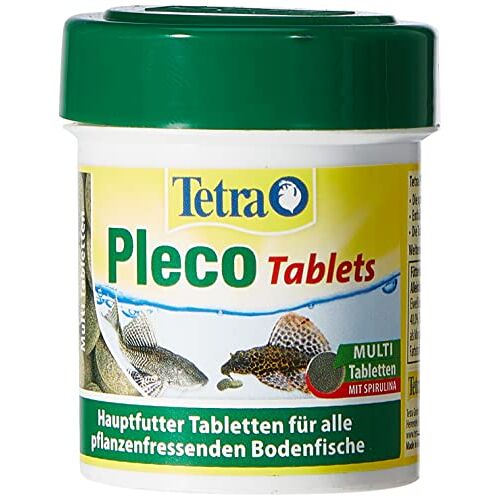 Tetra Pleco Tablets Voedingsrijk hoofdvoeder voor alle herbivore bodemvissen (bijv. Meervallen), verschillende maten