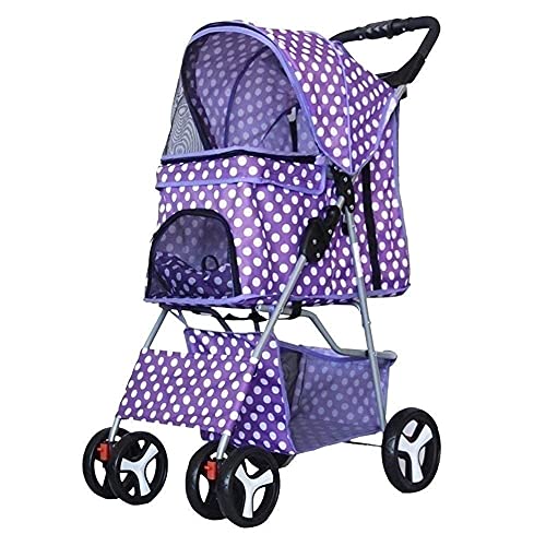 TOYOCC Huisdier Wandelwagen Hond Buggy Honden?? Wandelwagen Wandelwagen voor Honden Klassieke Huisdier Wandelwagen Model All Terrain Hond Wandelwagen Kat Buggy