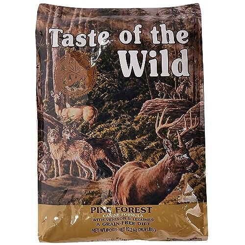 Taste of the Wild Pine Forest Met Hert & Peulvruchten 12.2kg