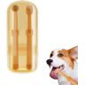 REPWEY Zentric Dog Toothbrush,Flexibrush Pet Toothbrush with Tongue Scraper,Small Dog Toothbrush Kit, 360º Pet Toothbrush Dual Head Soft Silicone (1*Brush)