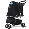 SHAIRMB Dog Stroller, Pet Stroller for Small Dogs Cats, Pet Dog Stroller, 4 Wheels Pet Dog Cat Stroller for Small Medium Dogs Cats, Premium Dog Strollers Carriage,B,82 * 38 * 19CM