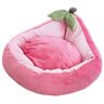 LEDDP Kleine Kat Bed Huisdier Bedden Voor Katten Puppy Bedden Warm Cat Bed Luxe Kat Bed Kitten Bed Kat Bedden Voor Indoor Katten Kat Bedden Kleine 48,pink